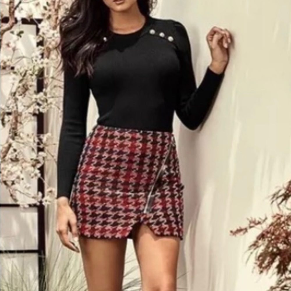 NWT Marciano Orla Zipper mini skirt size XS